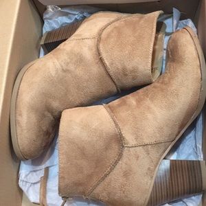 Light Brown Ankle Boots